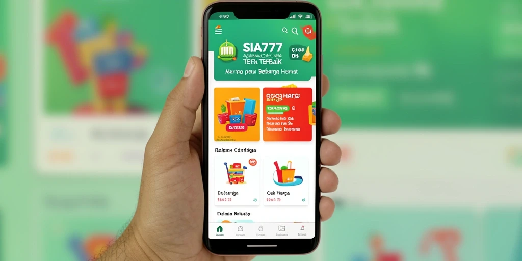 Tampilan antarmuka SIA777 yang intuitif dan menarik.