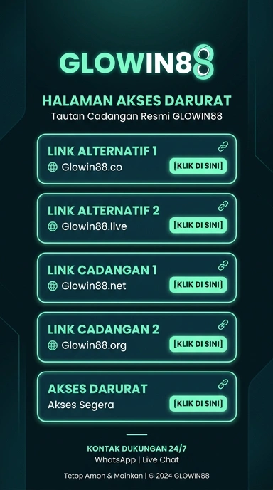 Tampilan link alternatif glowin88